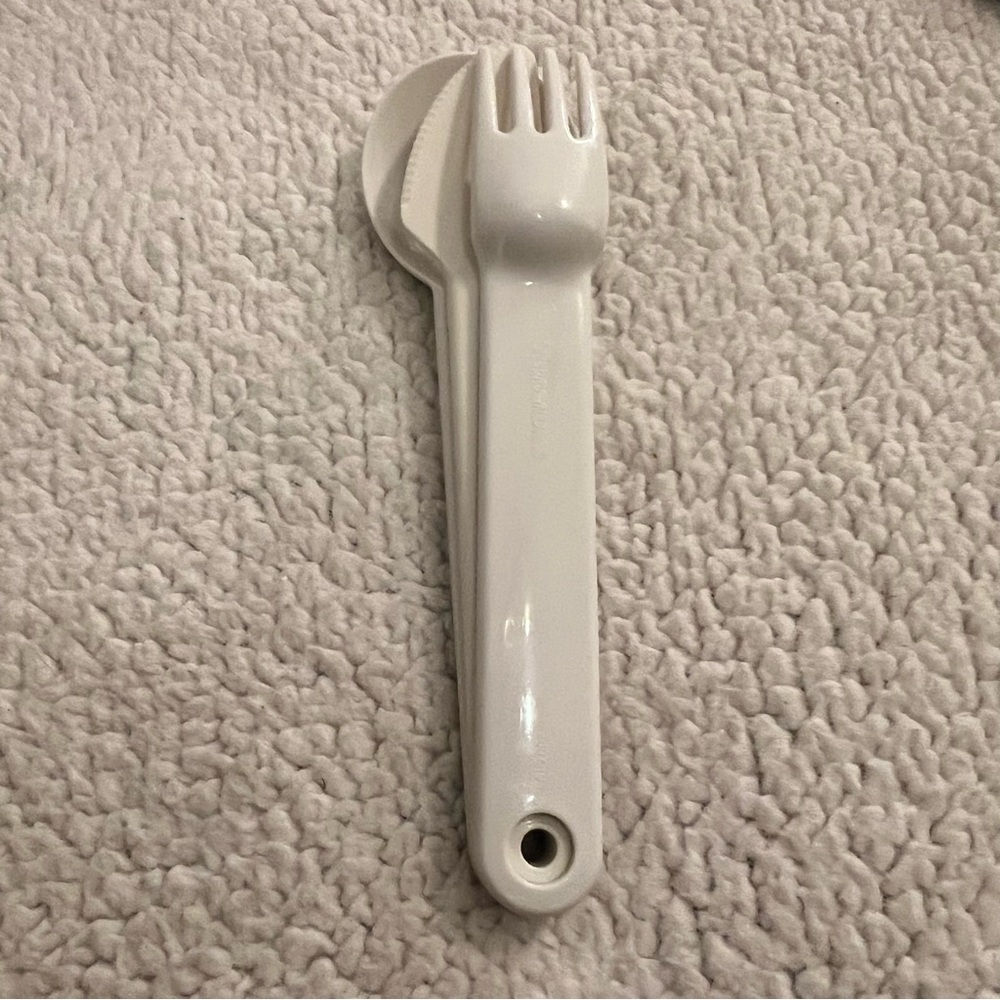 Vintage Tupperware On The Go Cutlery